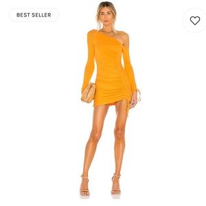 Revolve Lena Mini Dress XS Tangerine